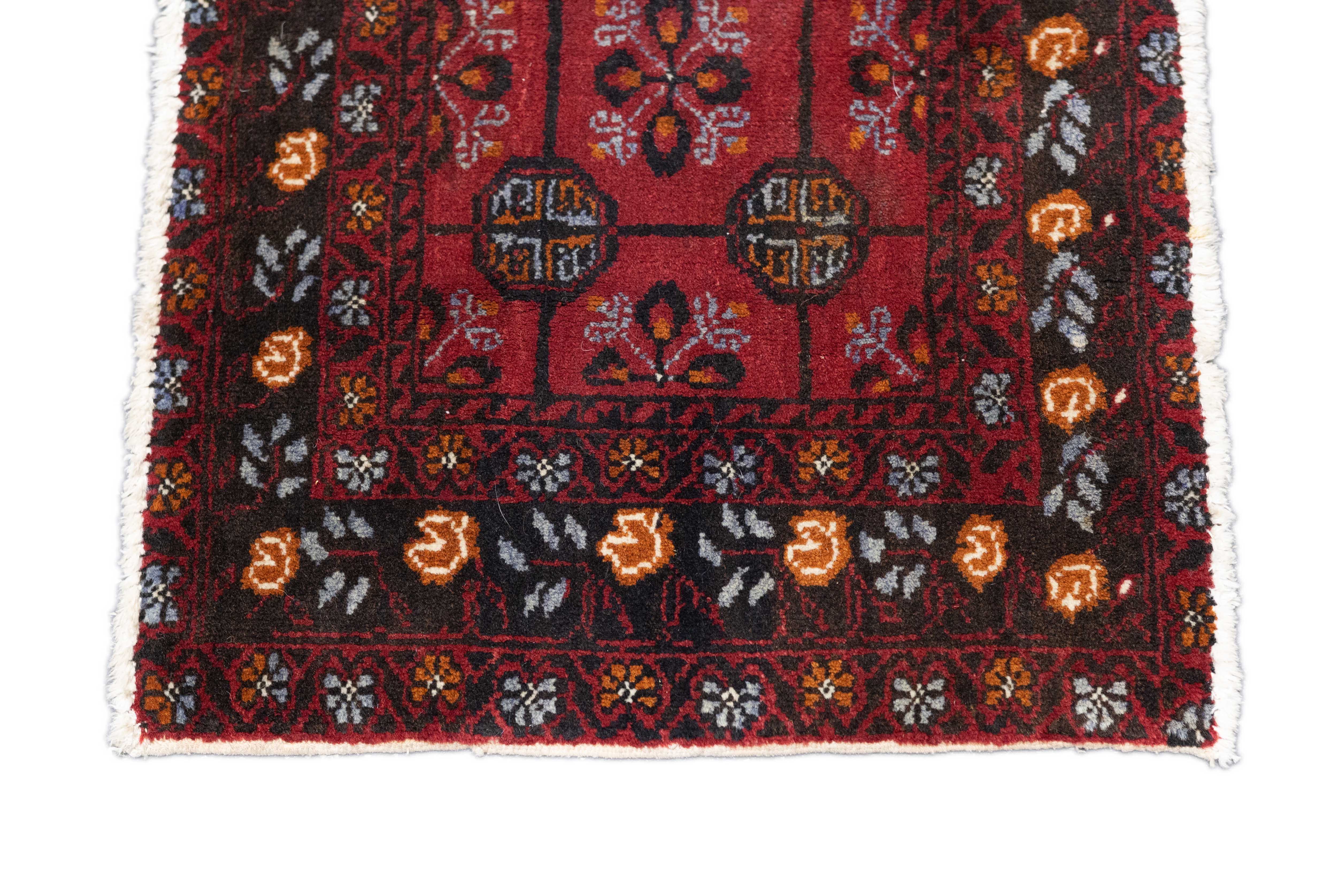 Fine Antique Bokara Wool Rug 1'9'' x 2'5''