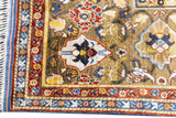 Extremely Fine Antique Silk Rug 4' 10" x 7' 3''