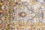 Extremely Fine Antique Silk Rug 4' 10" x 7' 3''