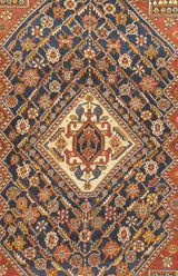 Antique Qashqai Rug 4'7'' x 7'2''