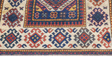 Antique Caucasian Kazak Rug 3'4'' x 6'2''