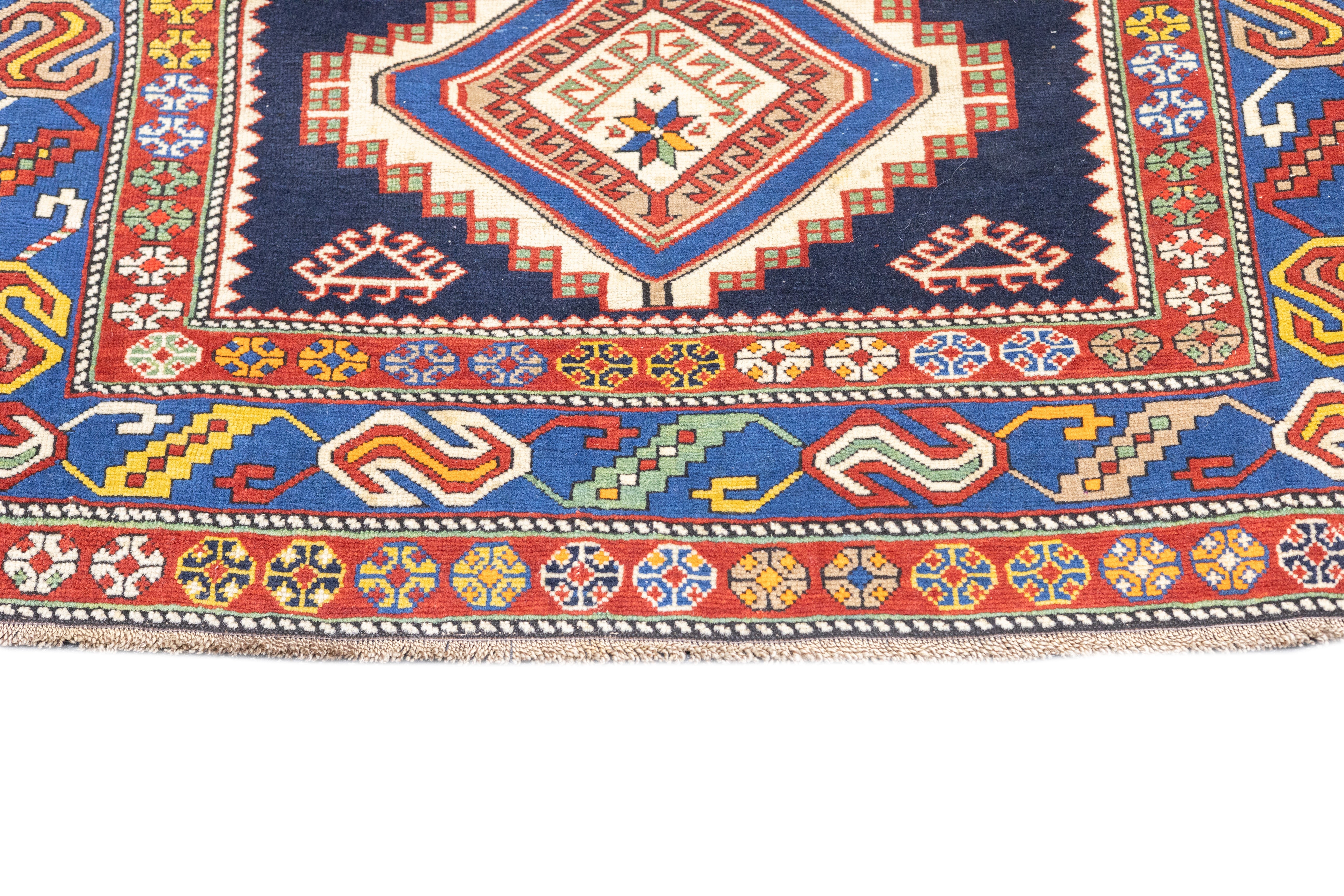 Antique Caucasian Shirvan Rug 3'11'' x 6'3''