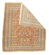 Antique Caucasian Perpedil Rug 5' x 5'7''