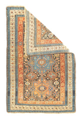 Antique Caucasian Kuba Rug 3'2'' x 4'9''