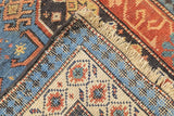 Antique Caucasian Kuba Rug 3'2'' x 4'9''