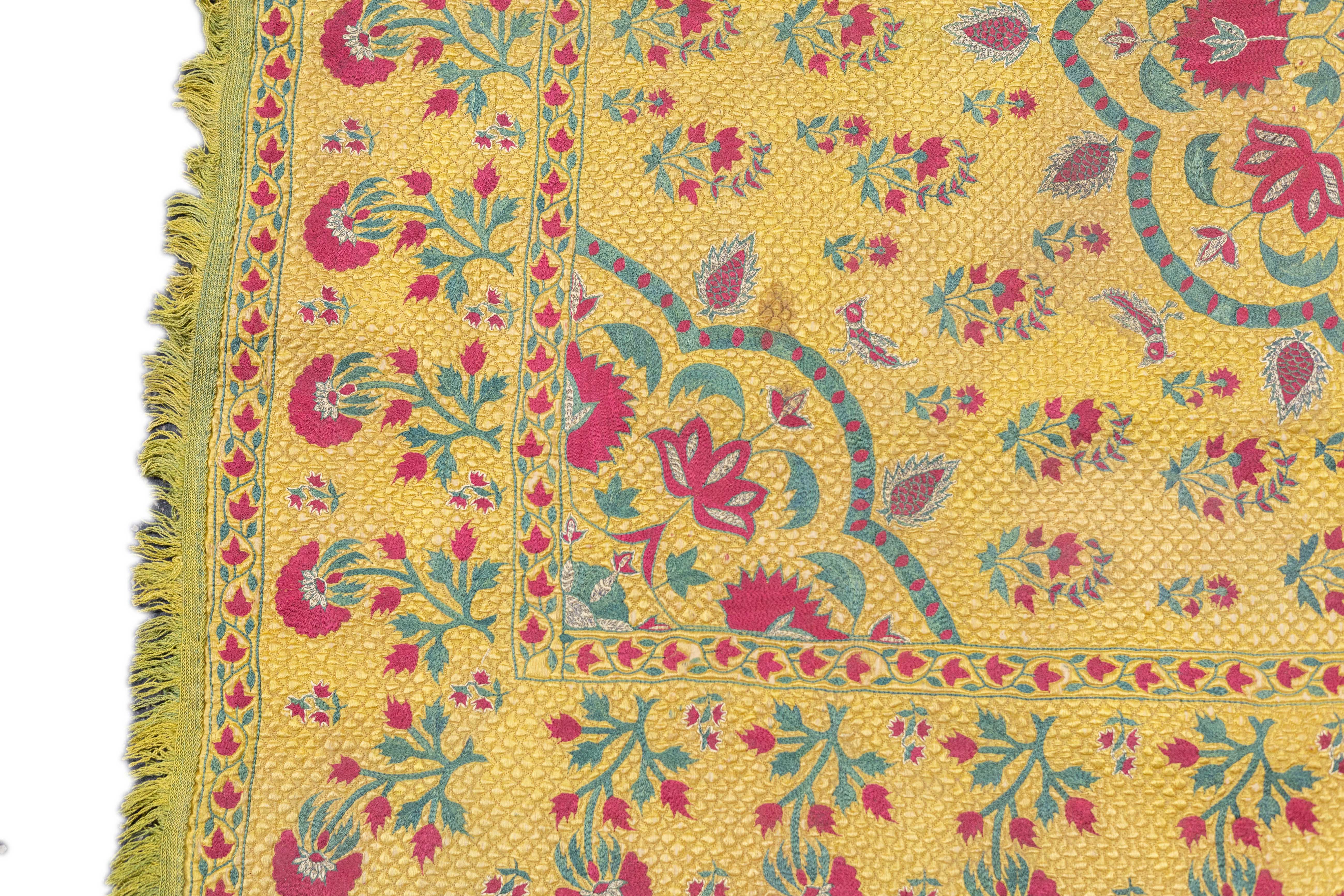 Antique Indian Mogul Rug 2'11'' x 3'8''