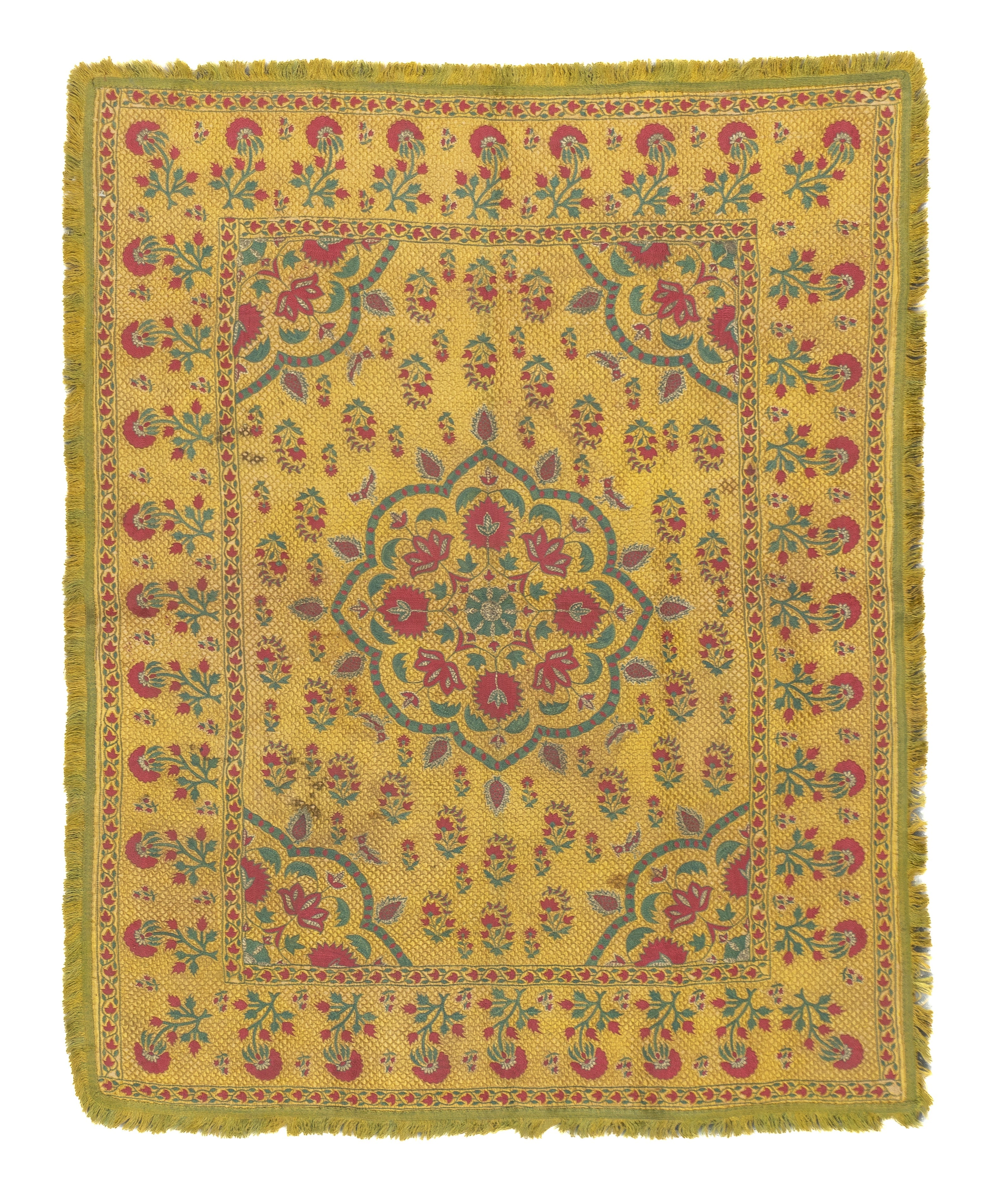 Antique Indian Mogul Rug 2'11'' x 3'8''