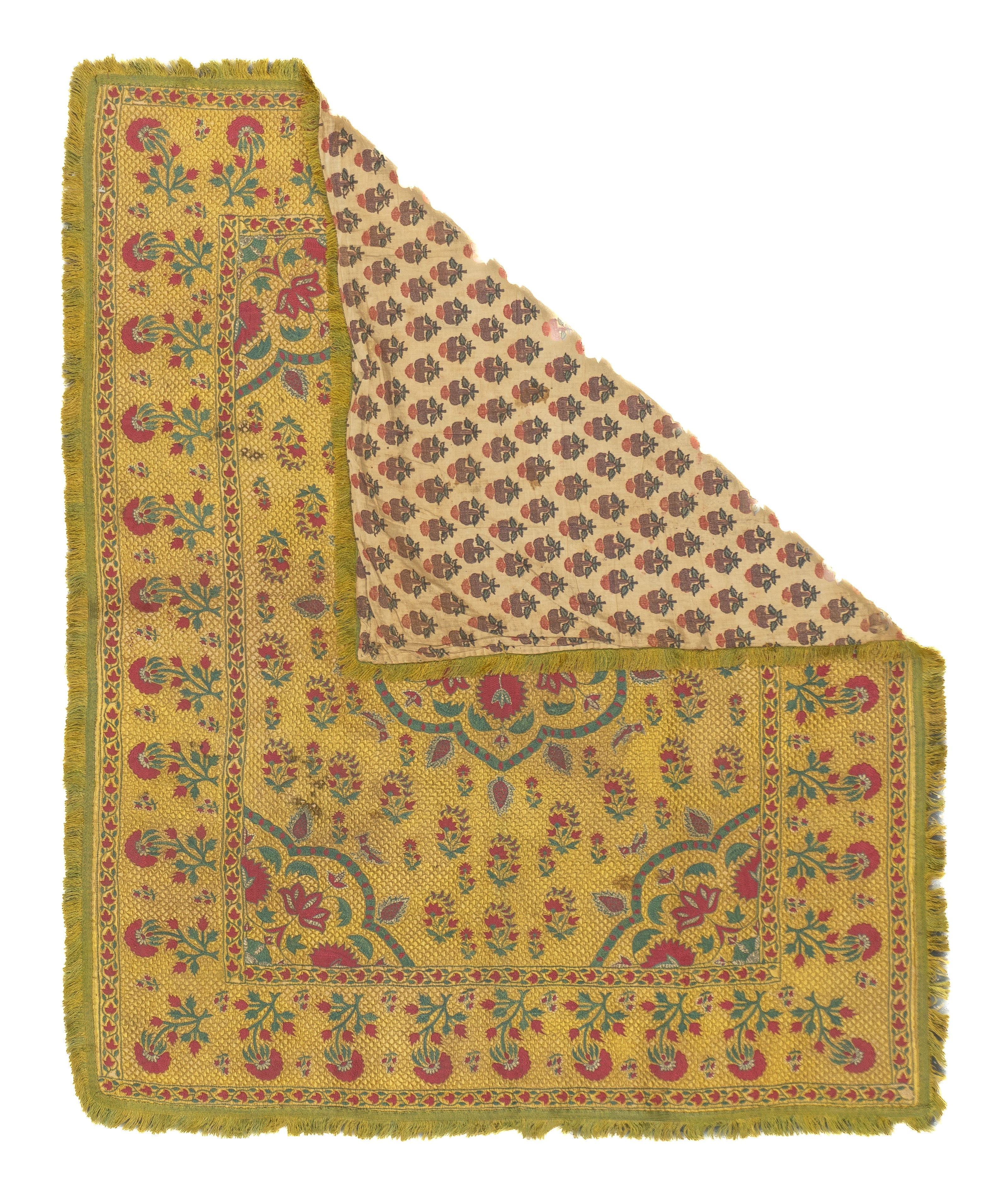 Antique Indian Mogul Rug 2'11'' x 3'8''