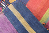 Antique Silk Shahsaband Textile Bag 1'7'' x 3'6''