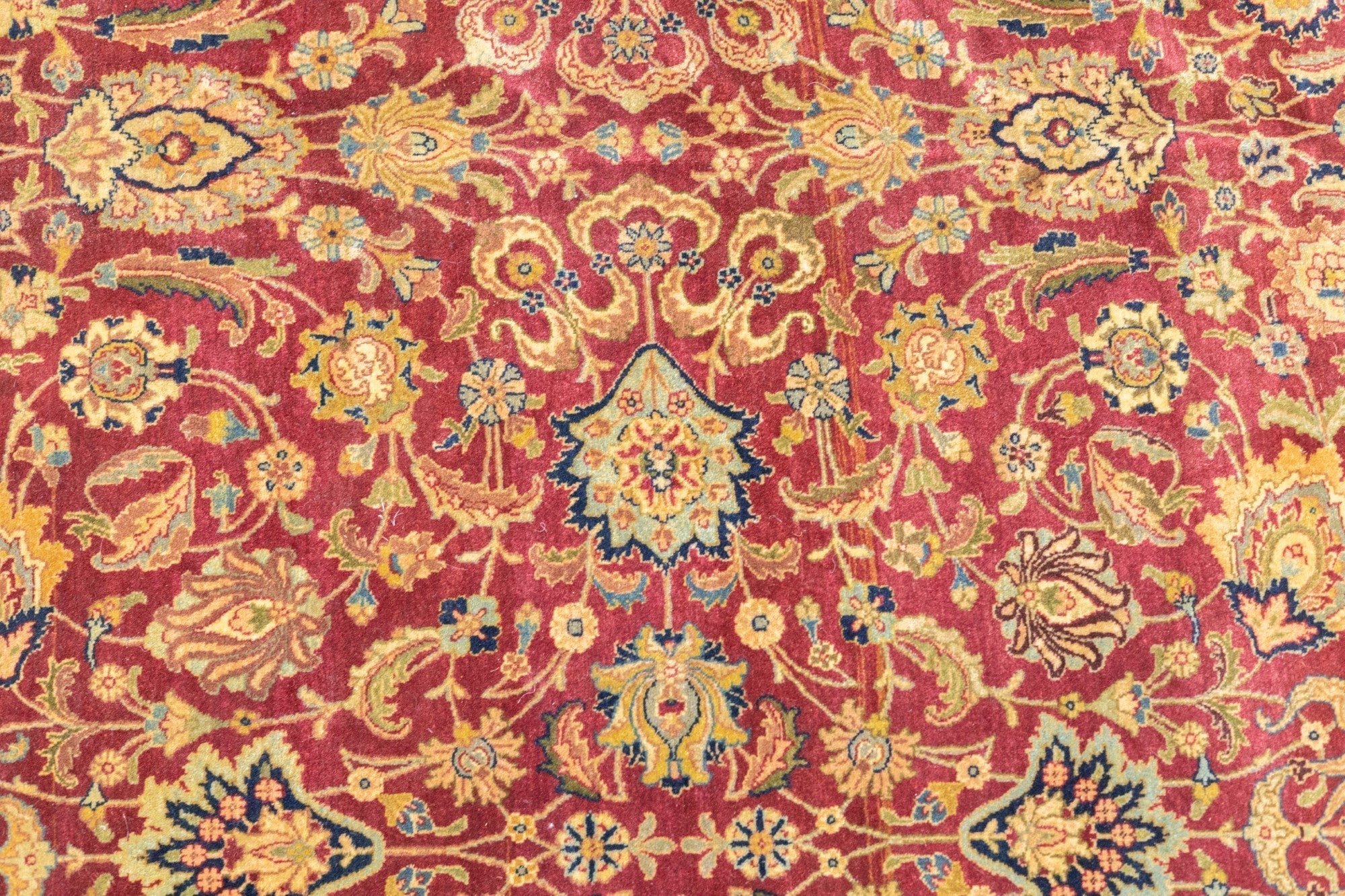 Antique Kashan Rug 6'5'' x 10'6''