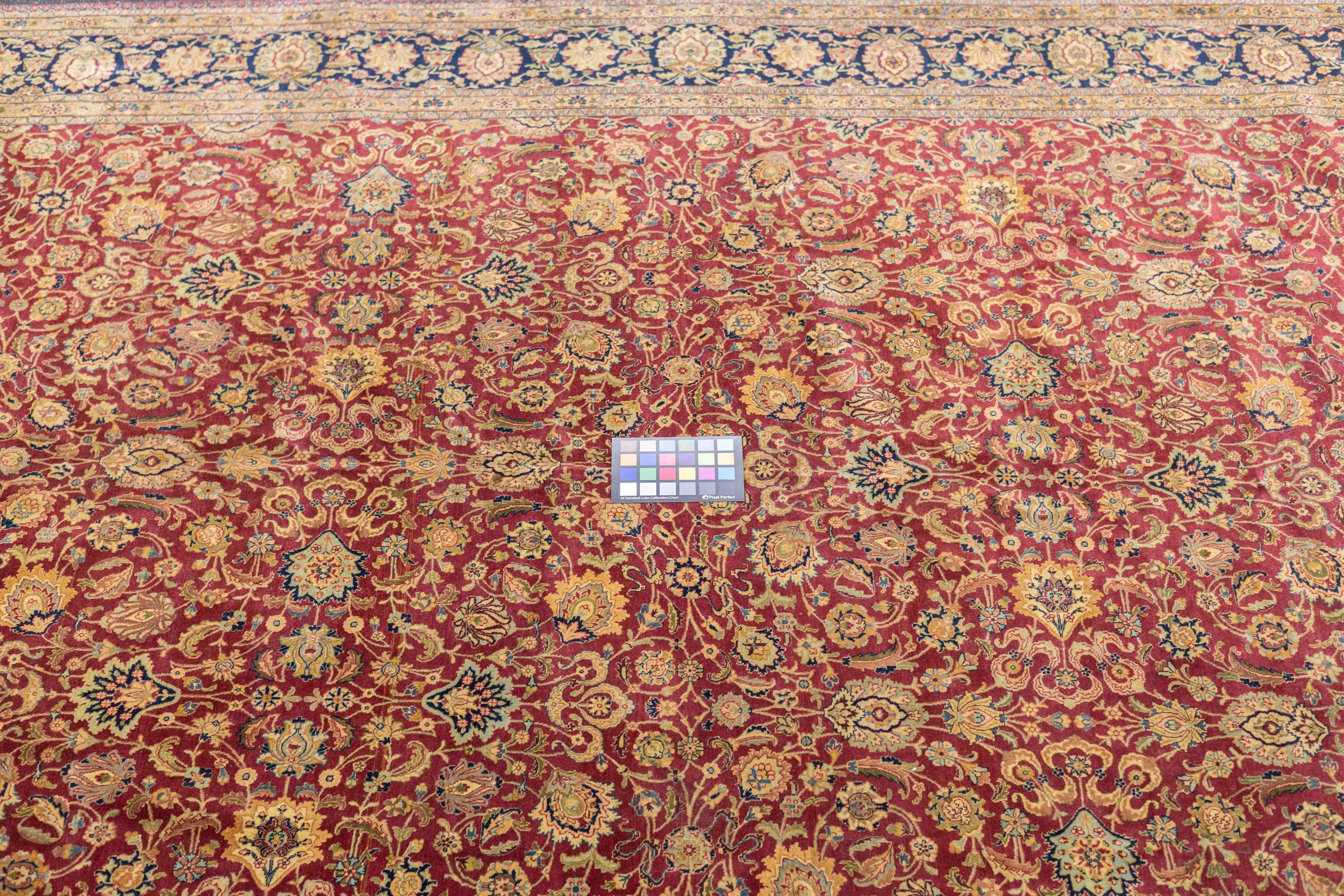 Antique Kashan Rug 6'5'' x 10'6''