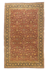Antique Kashan Rug 6'5'' x 10'6''