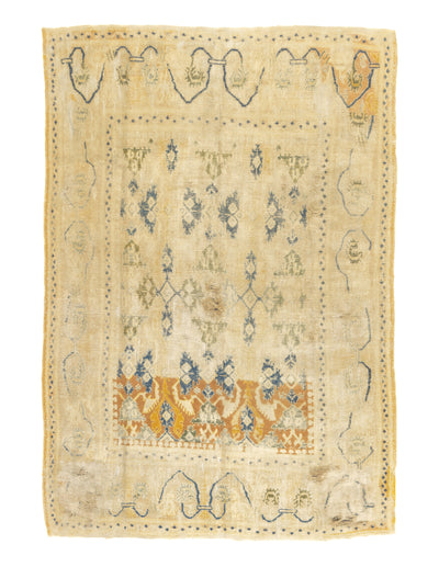 Antique Spanish Cuenca Rug 6'9'' x 9'9''