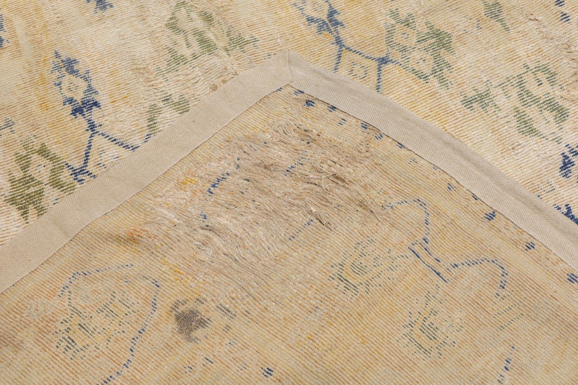 Antique Spanish Cuenca Rug 6'9'' x 9'9''