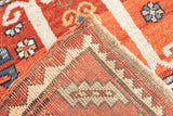 Antique Caucasian Kazak Rug 6'8'' x 7'11''