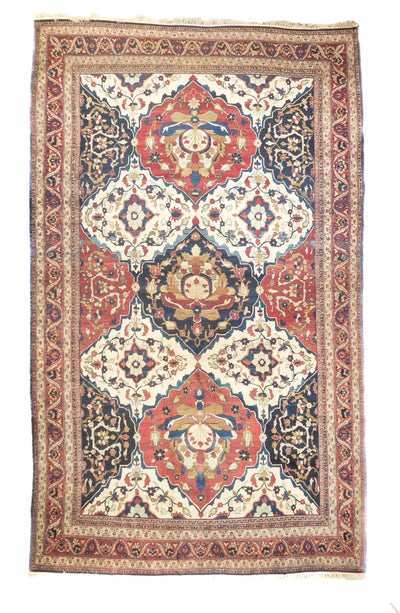 Antique Lavar Kerman Rug 8'11'' x 14'9''
