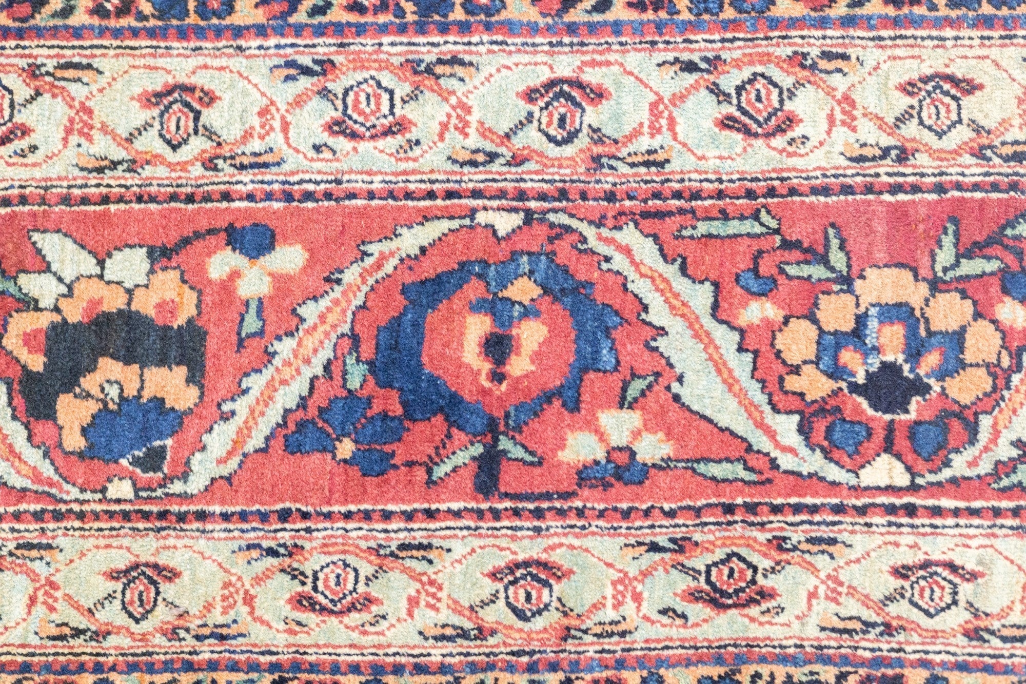 Antique Lavar Kerman Rug 8'11'' x 14'9''