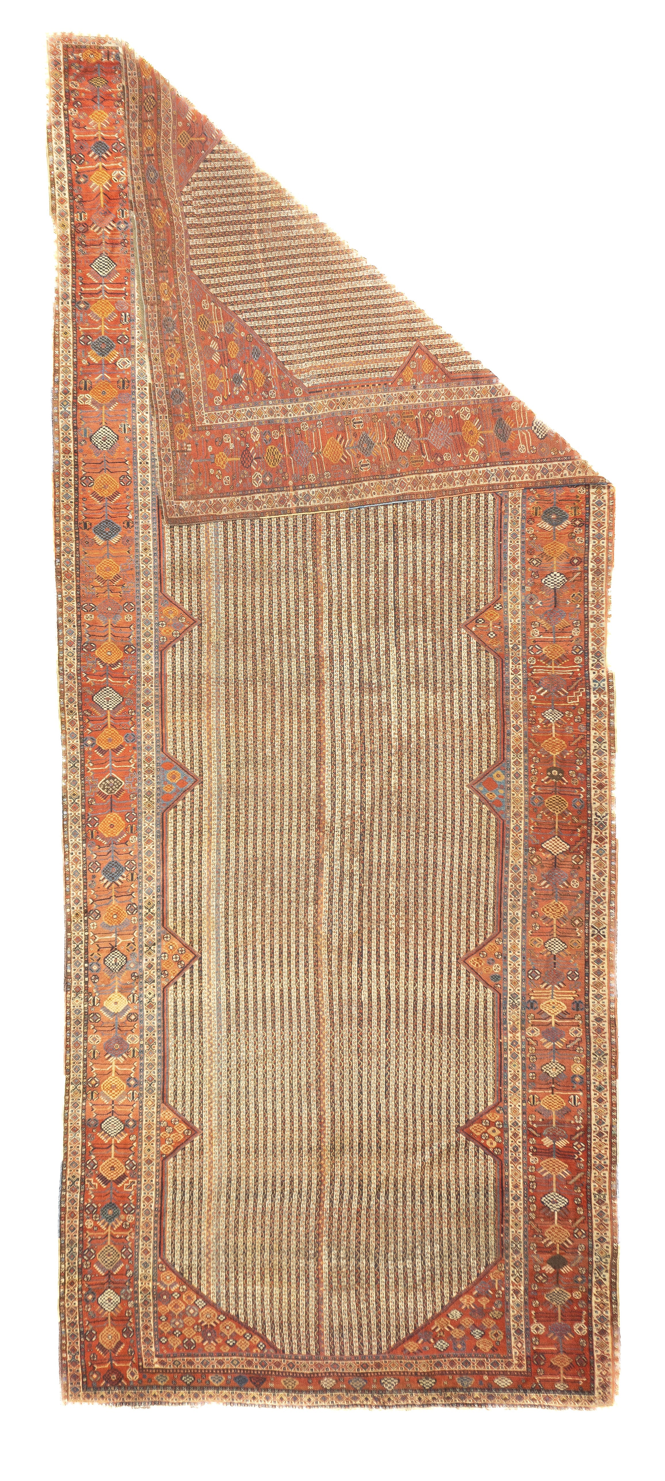 Antique Khamseh Rug 6'4'' x 15'9''