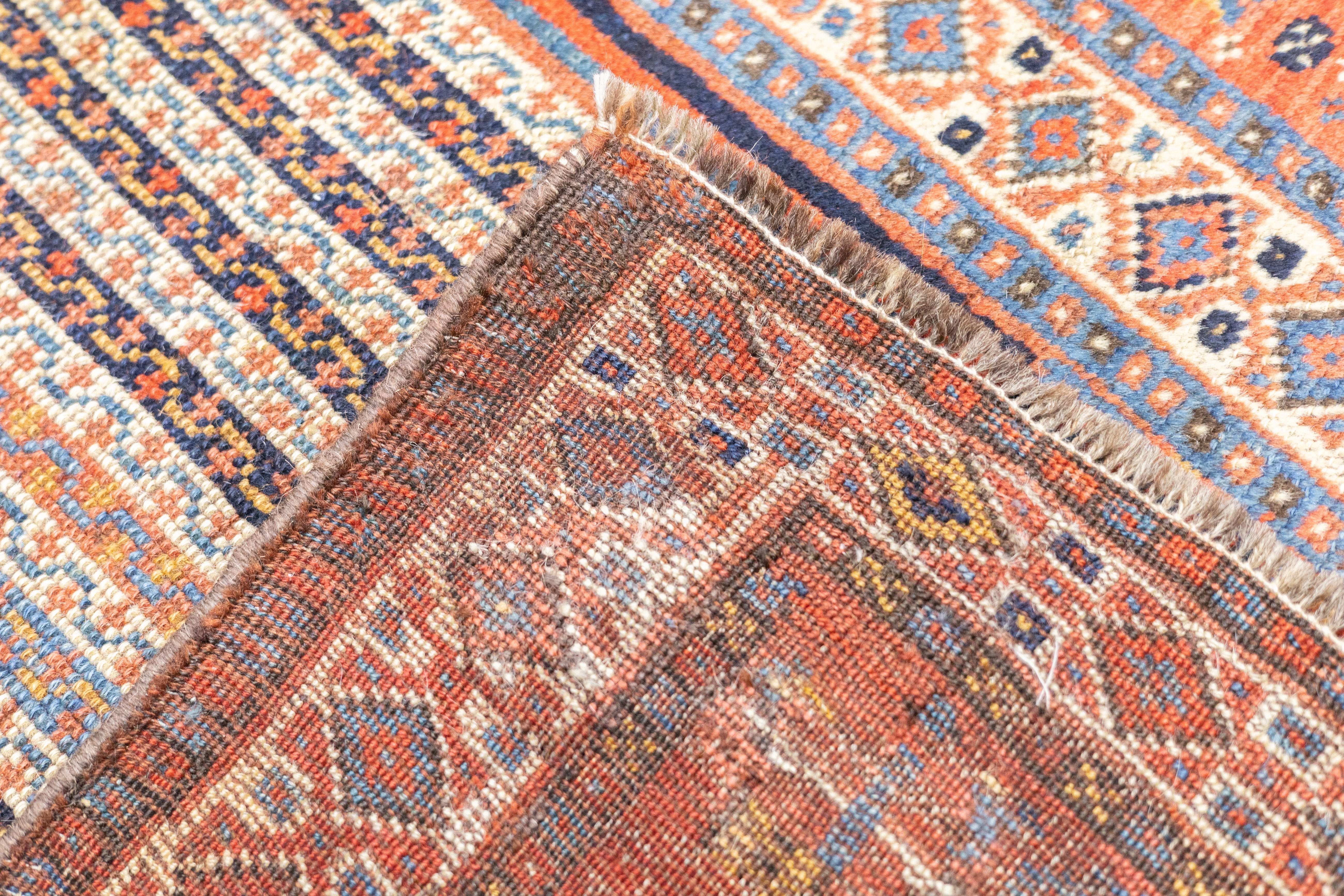 Antique Khamseh Rug 6'4'' x 15'9''