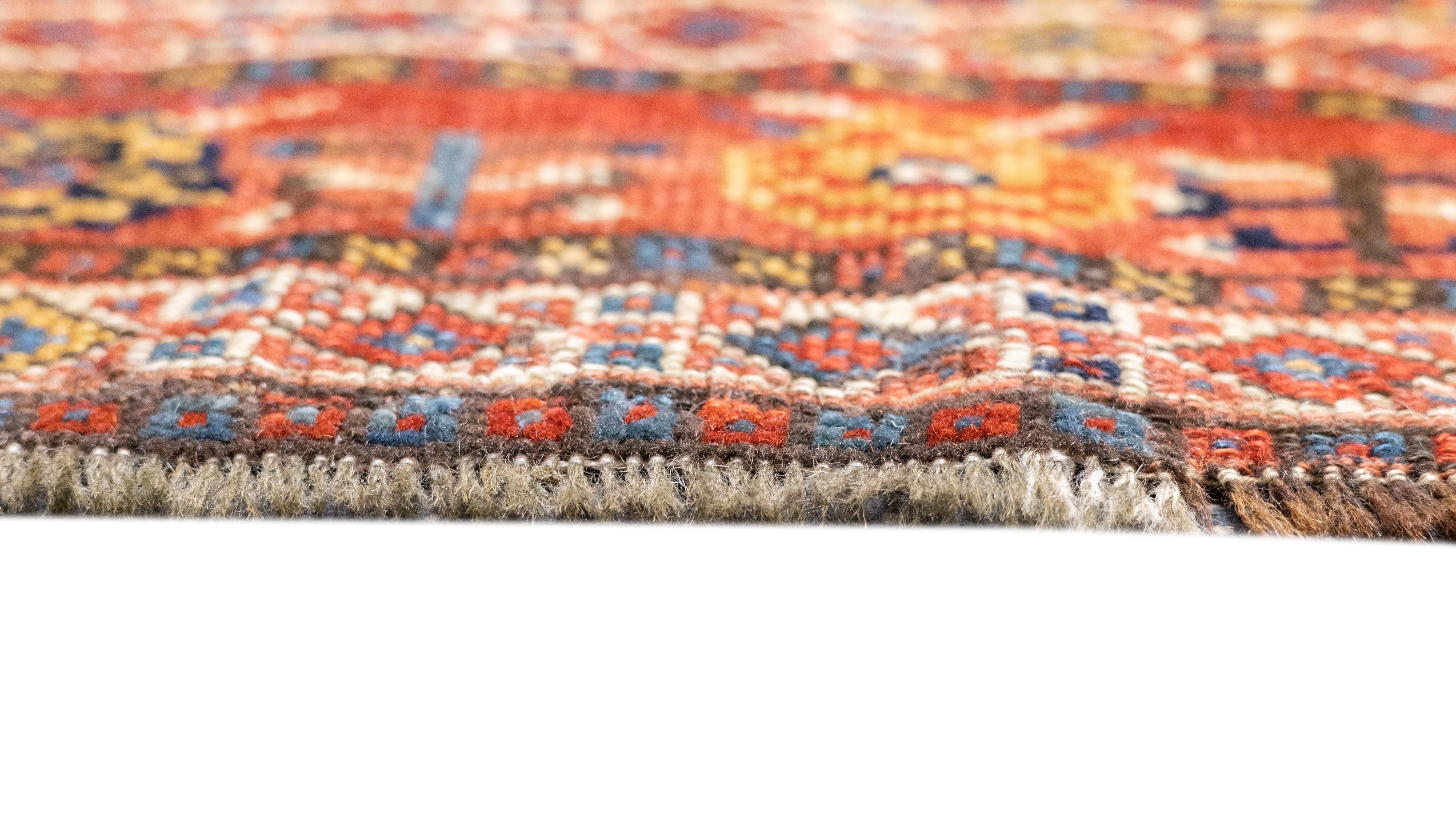 Antique Khamseh Rug 6'4'' x 15'9''