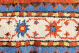 Antique Cloudband Kazak Rug 3'9'' x 7'9''