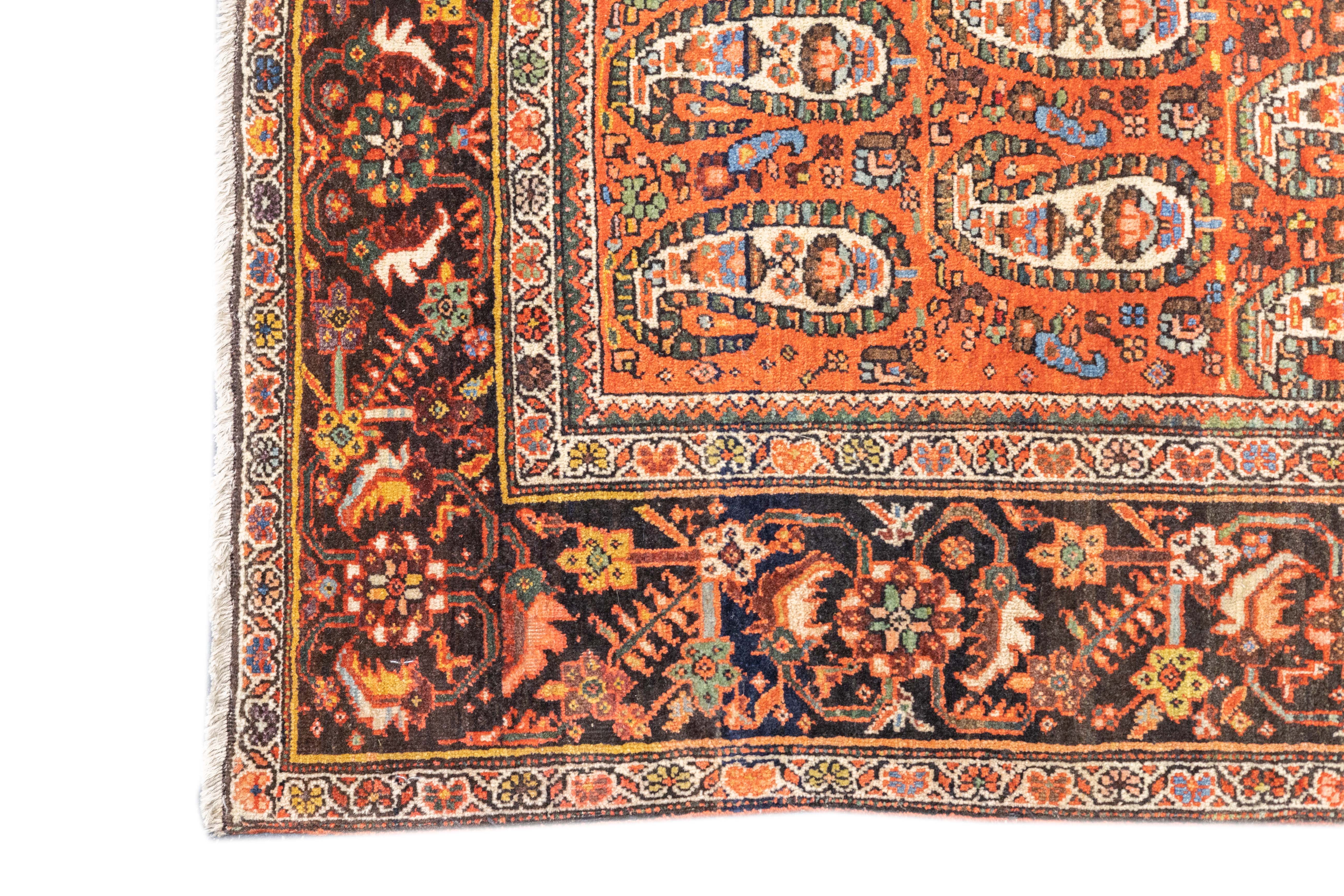 Antique Farahan Sarouk 4'4'' x 6'5''