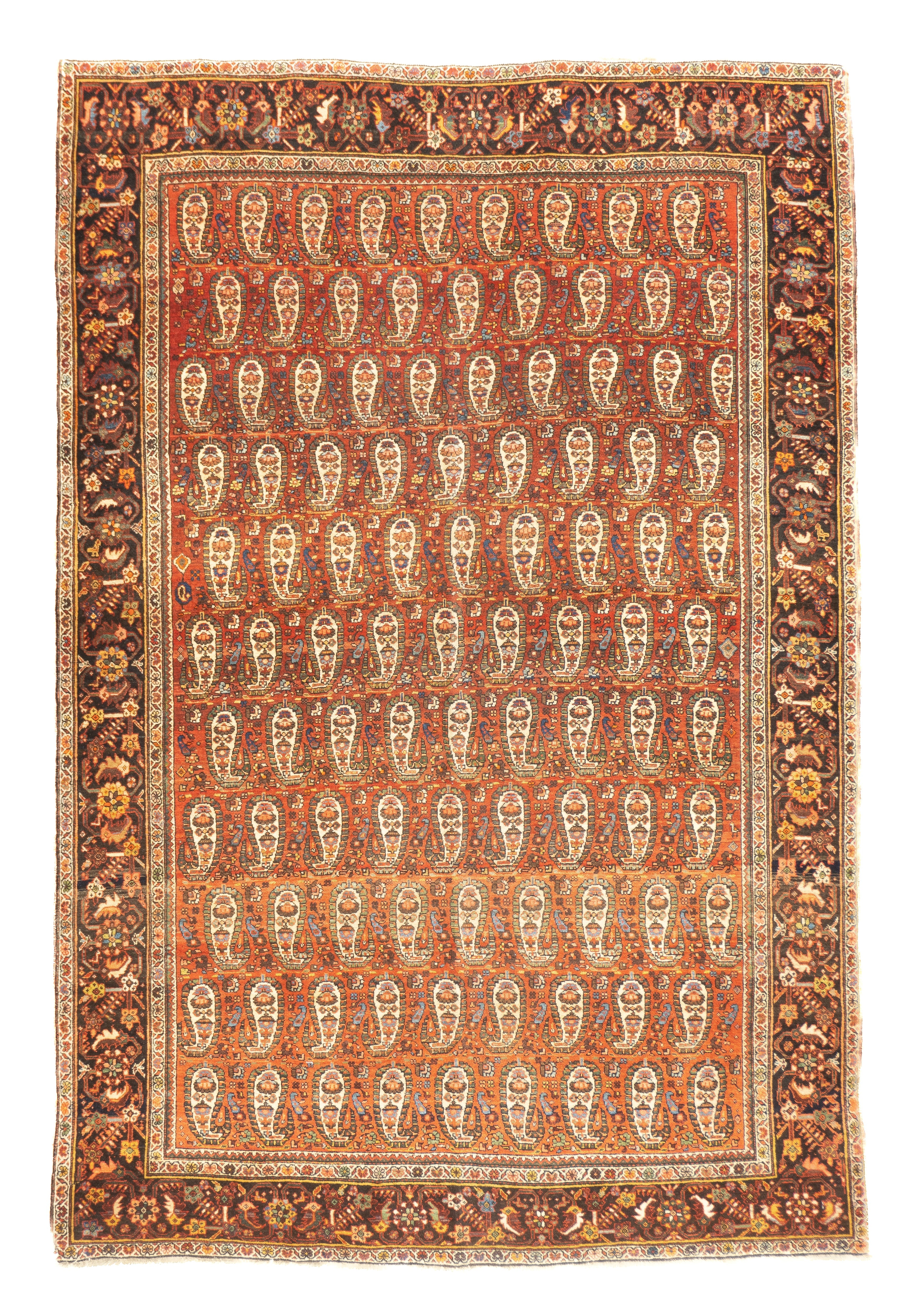Antique Farahan Sarouk 4'4'' x 6'5''