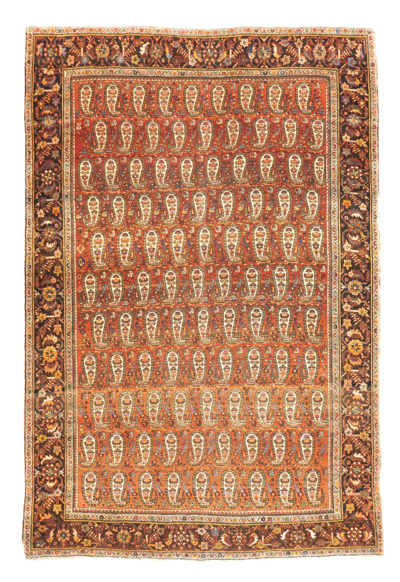 Antique Farahan Sarouk 4'4'' x 6'5''