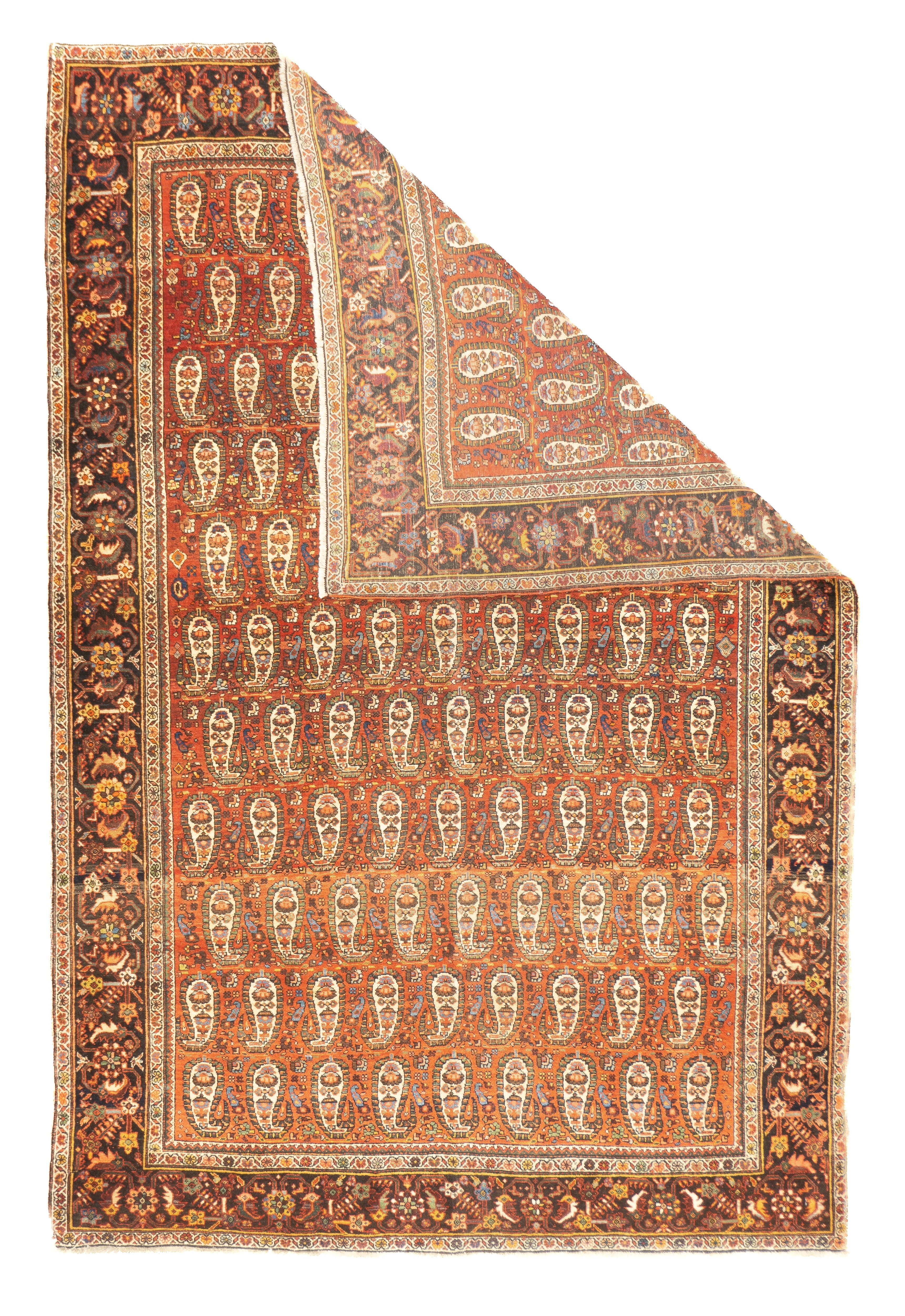 Antique Farahan Sarouk 4'4'' x 6'5''