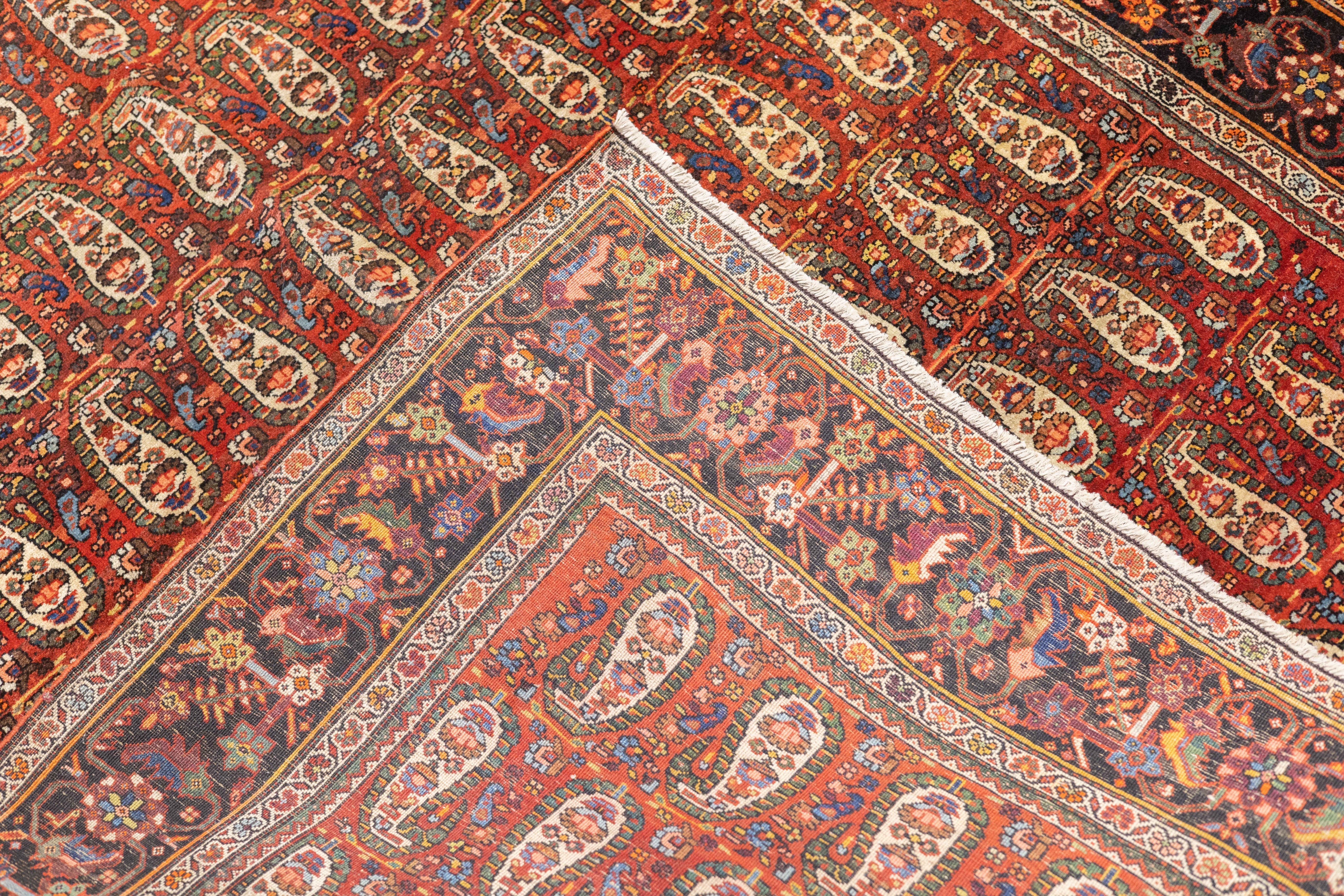Antique Farahan Sarouk 4'4'' x 6'5''