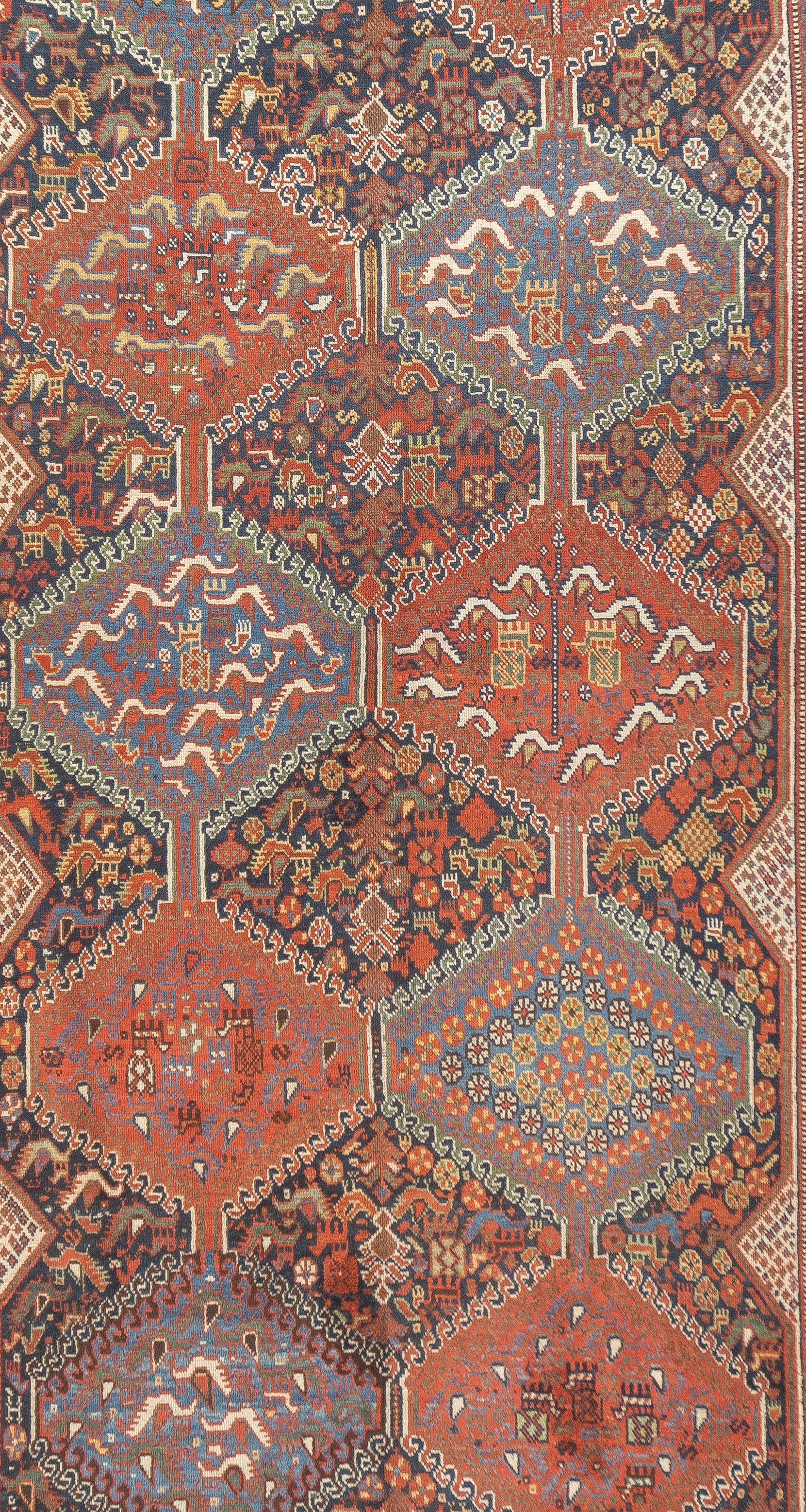 Antique Qashqai Rug 5'9'' x 11'8''