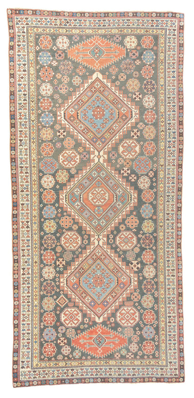 Antique Shirvan Rug 4'9'' x 10'2''