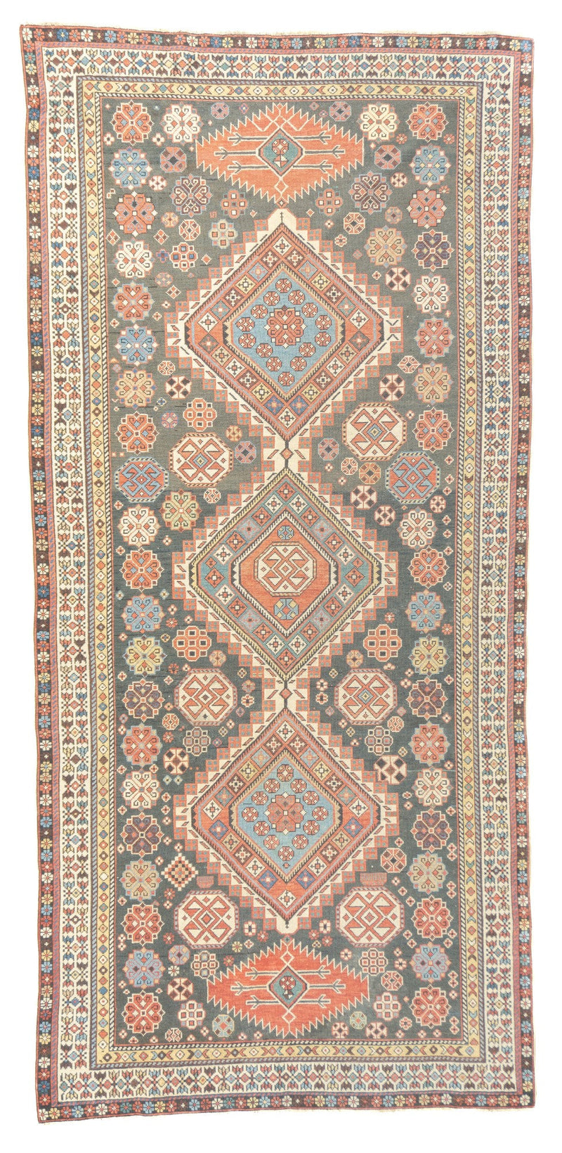 Antique Shirvan Rug 4'9'' x 10'2''