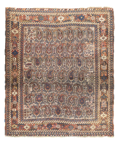 Antique Afshar Rug 5'2'' x 6'0