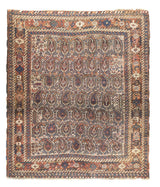 Antique Afshar Rug 5'2'' x 6'0"