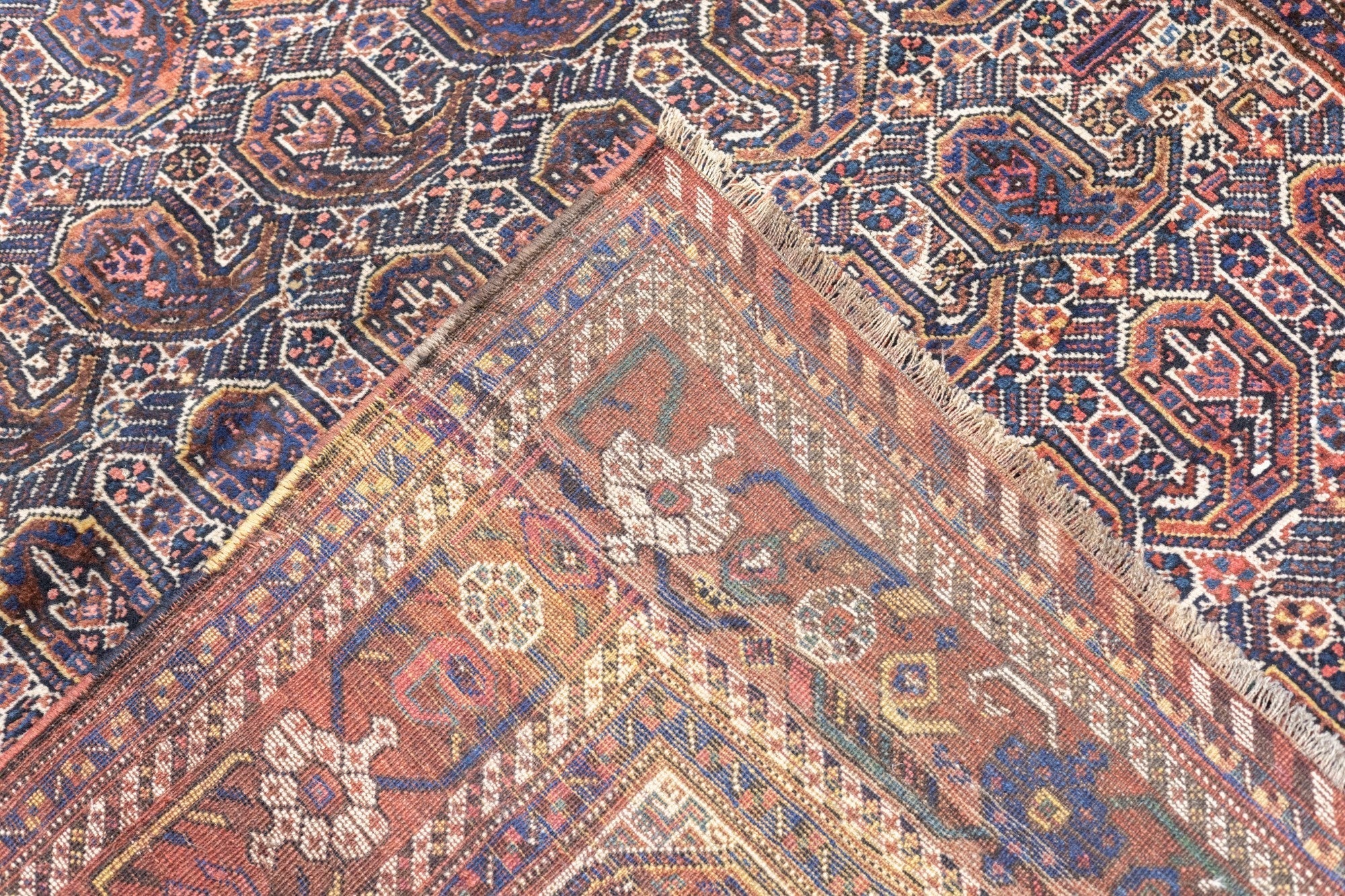Antique Afshar Rug 5'2'' x 6'0"
