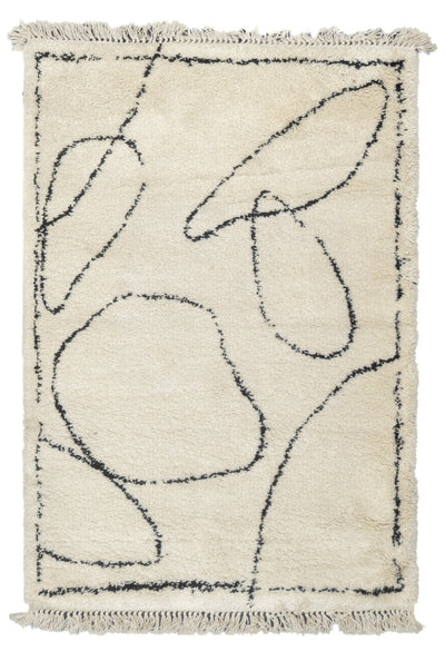 Vintage European Shag Rug 4'0