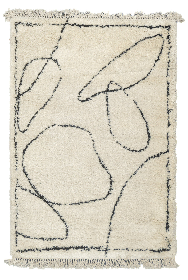 Vintage European Shag Rug 4'0