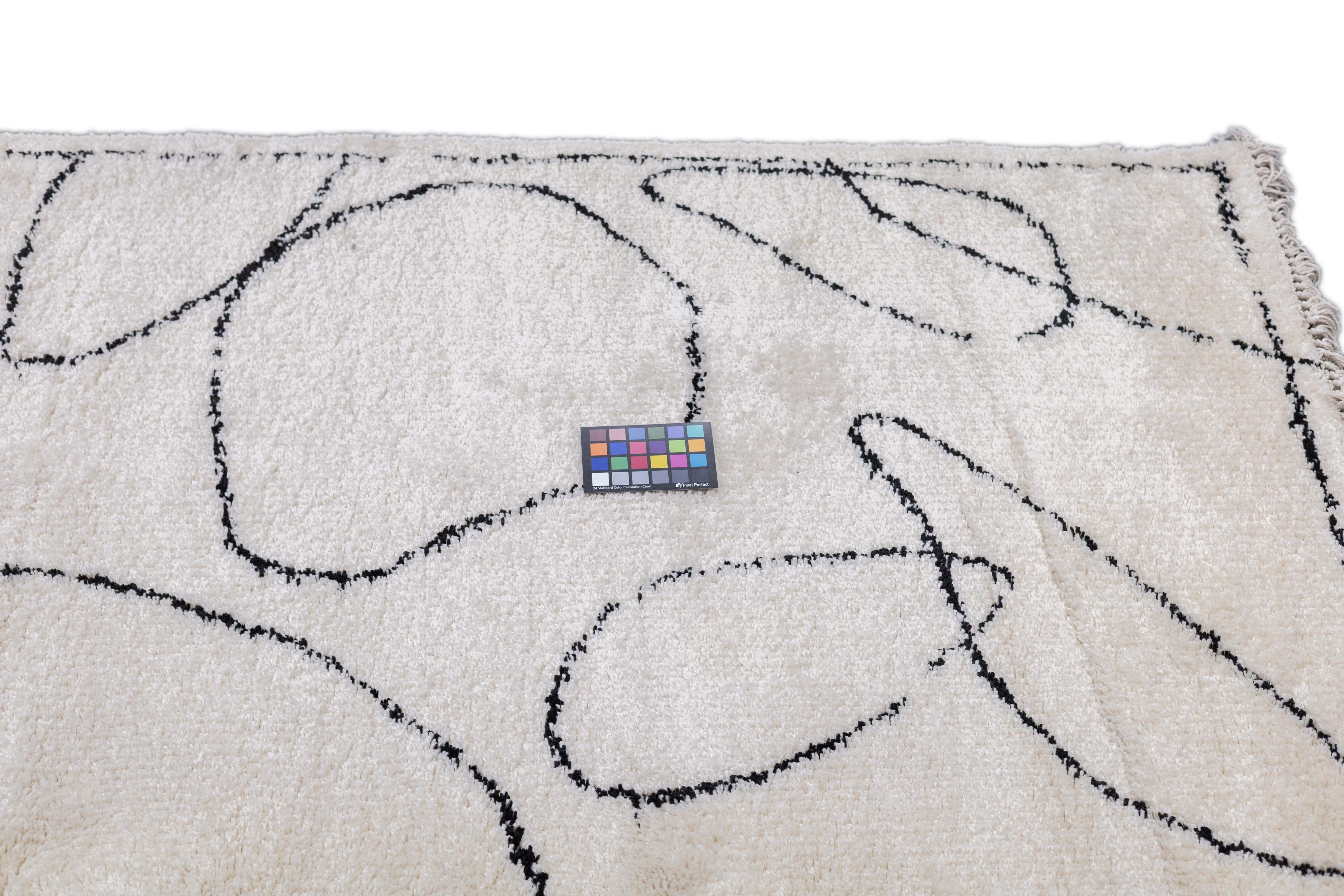 Vintage European Shag Rug 4'0" x 5'9''