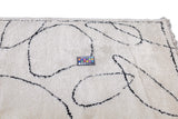 Vintage European Shag Rug 4'0" x 5'9''