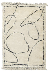 Vintage European Shag Rug 4' x 5'9''