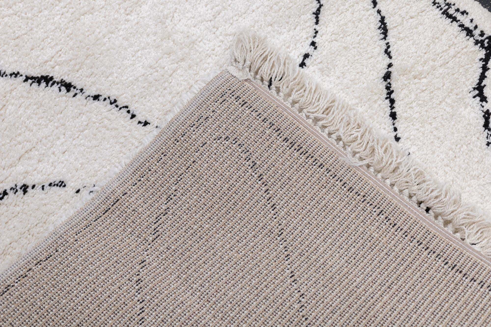 Vintage European Shag Rug 4'0" x 5'9''