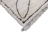 Vintage European Shag Rug 4'0" x 5'9''