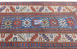 Antique Caucasian Kazak Rug 3'7'' x 6'9''