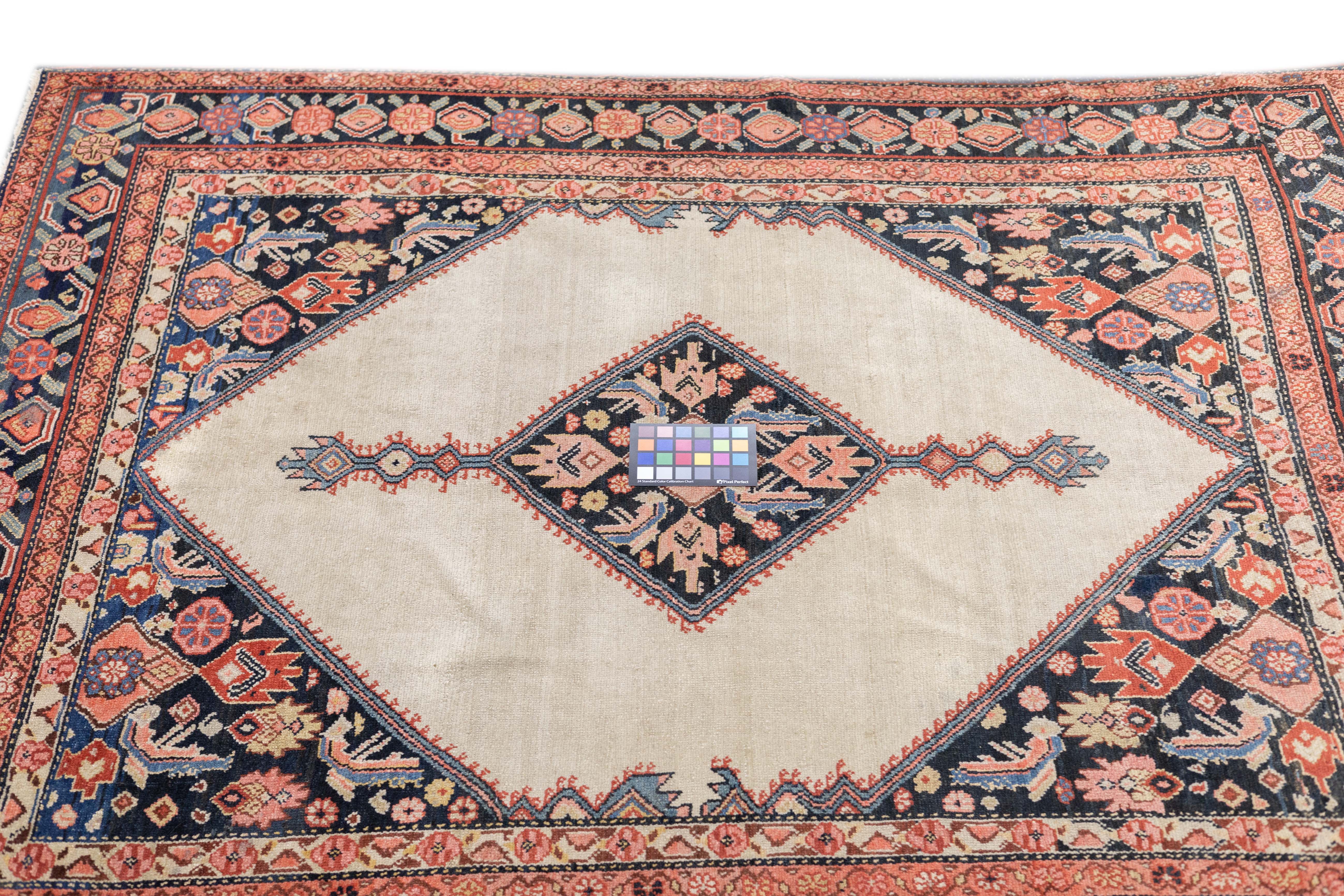 Antique Malayer Rug 5'0" x 6'5''