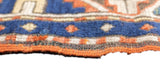 Antique Kazak Rug 4'3'' x 5'7''