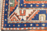 Antique Kazak Rug 4'3'' x 5'7''