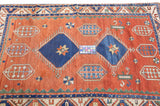 Antique Kazak Rug 4'3'' x 5'7''