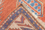 Antique Kazak Rug 4'3'' x 5'7''