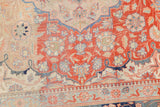 Antique Mohtasham Kashan Rug 4'4'' x 6'5''